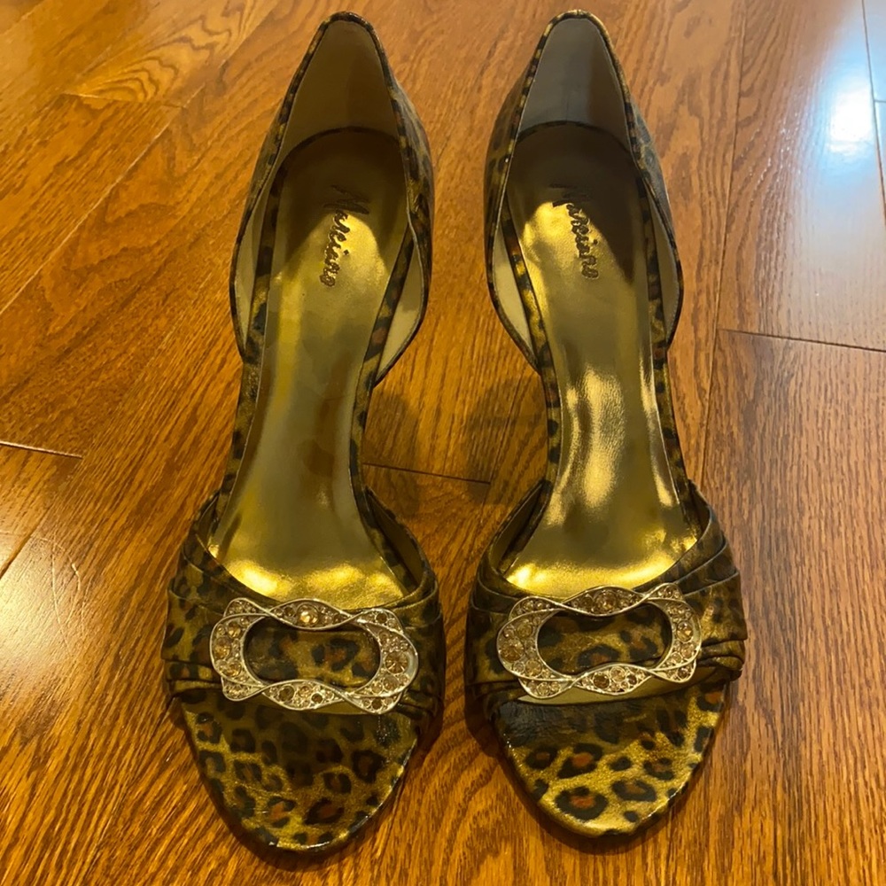 Leopard d’Orsay Marciano heels